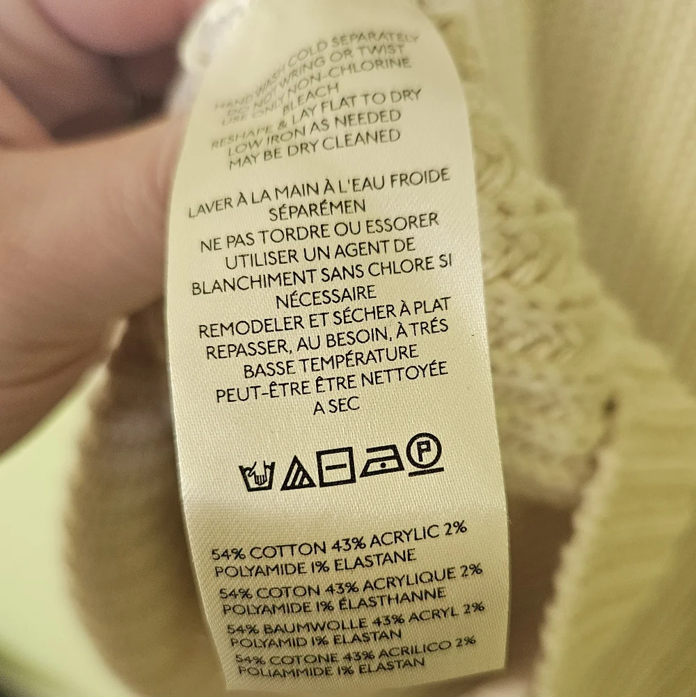 NWT Free People Women's Swim Too Deep Oversized Sweater In Tea Size L - Picture 6 of 7